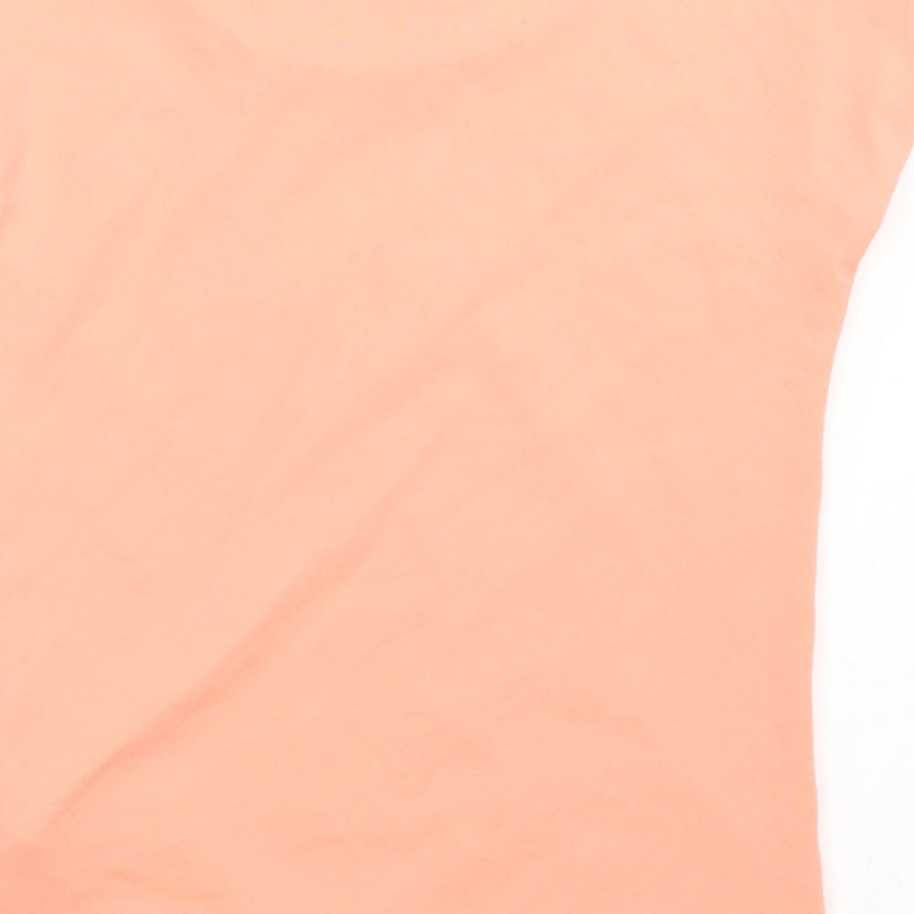 Nike Girls Orange   Basic T-Shirt Size 6-7 Years