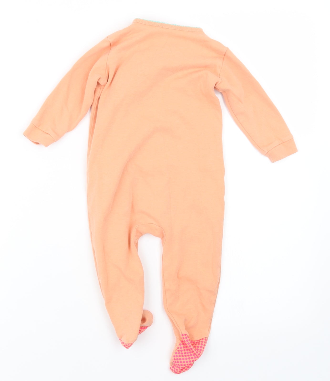 NEXT Girls Orange   Coverall Outfit/Set Size 9-12 Months