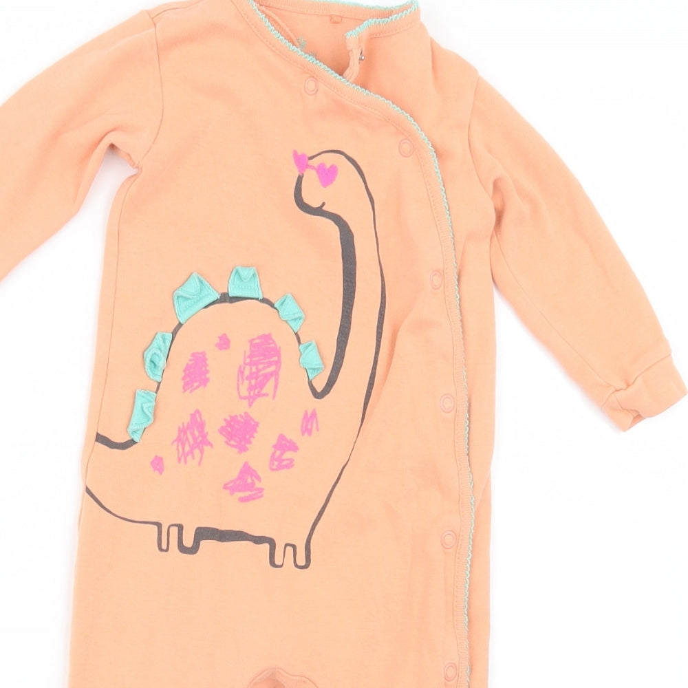 NEXT Girls Orange   Coverall Outfit/Set Size 9-12 Months
