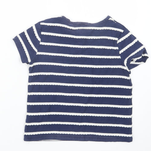 F&F Girls Blue   Basic T-Shirt Size 7-8 Years