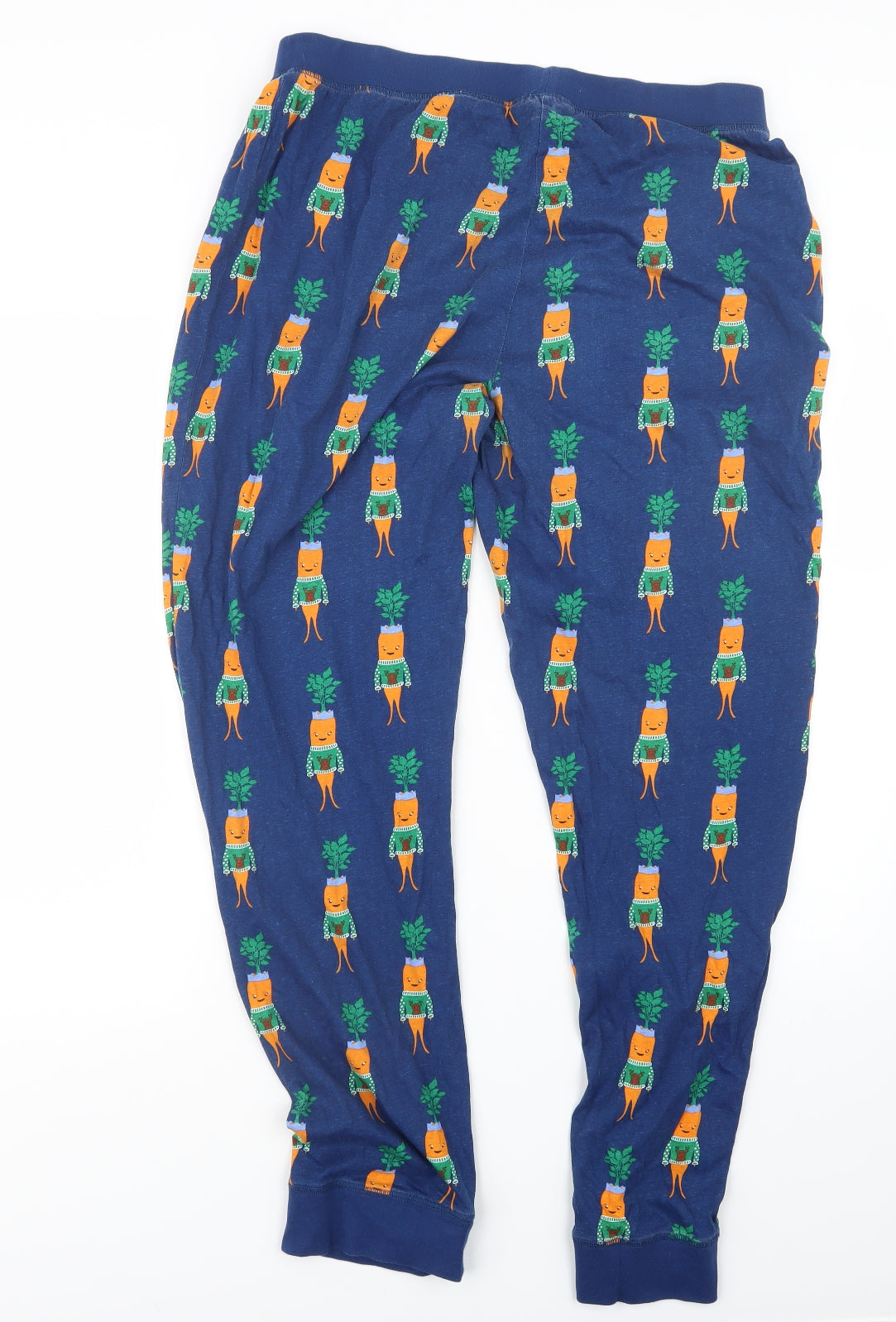 Avenue Mens Blue Geometric   Pyjama Set Size XL  - Christmas
