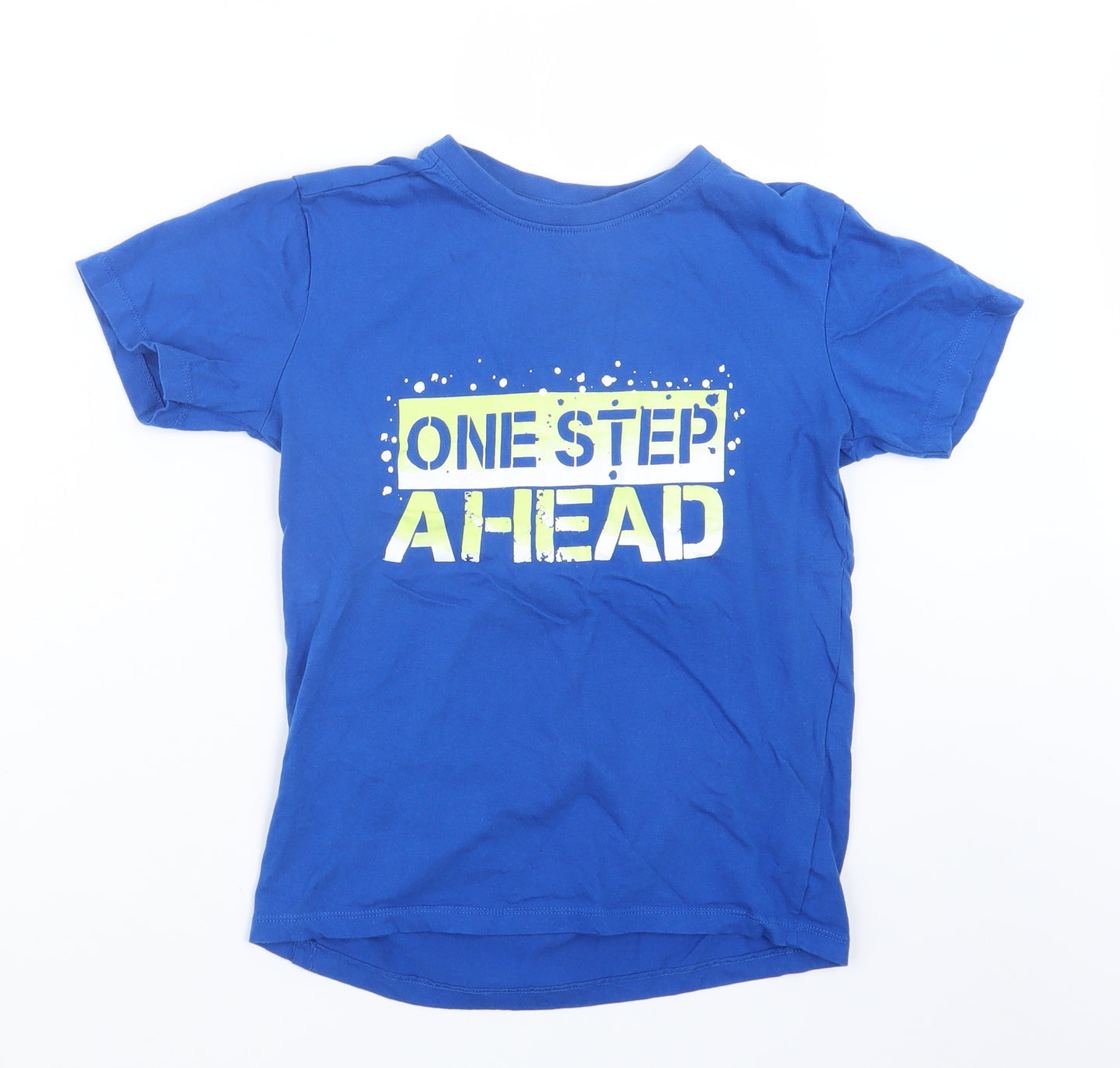 Urban Outlaws Boys Blue   Basic T-Shirt Size 11-12 Years