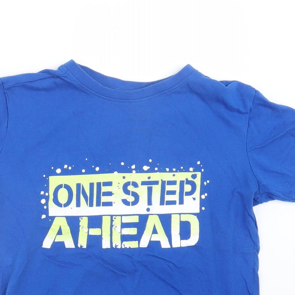 Urban Outlaws Boys Blue   Basic T-Shirt Size 11-12 Years