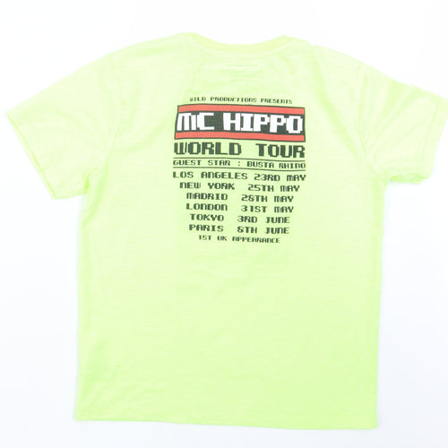 NEXT Boys Yellow   Basic T-Shirt Size 10 Years