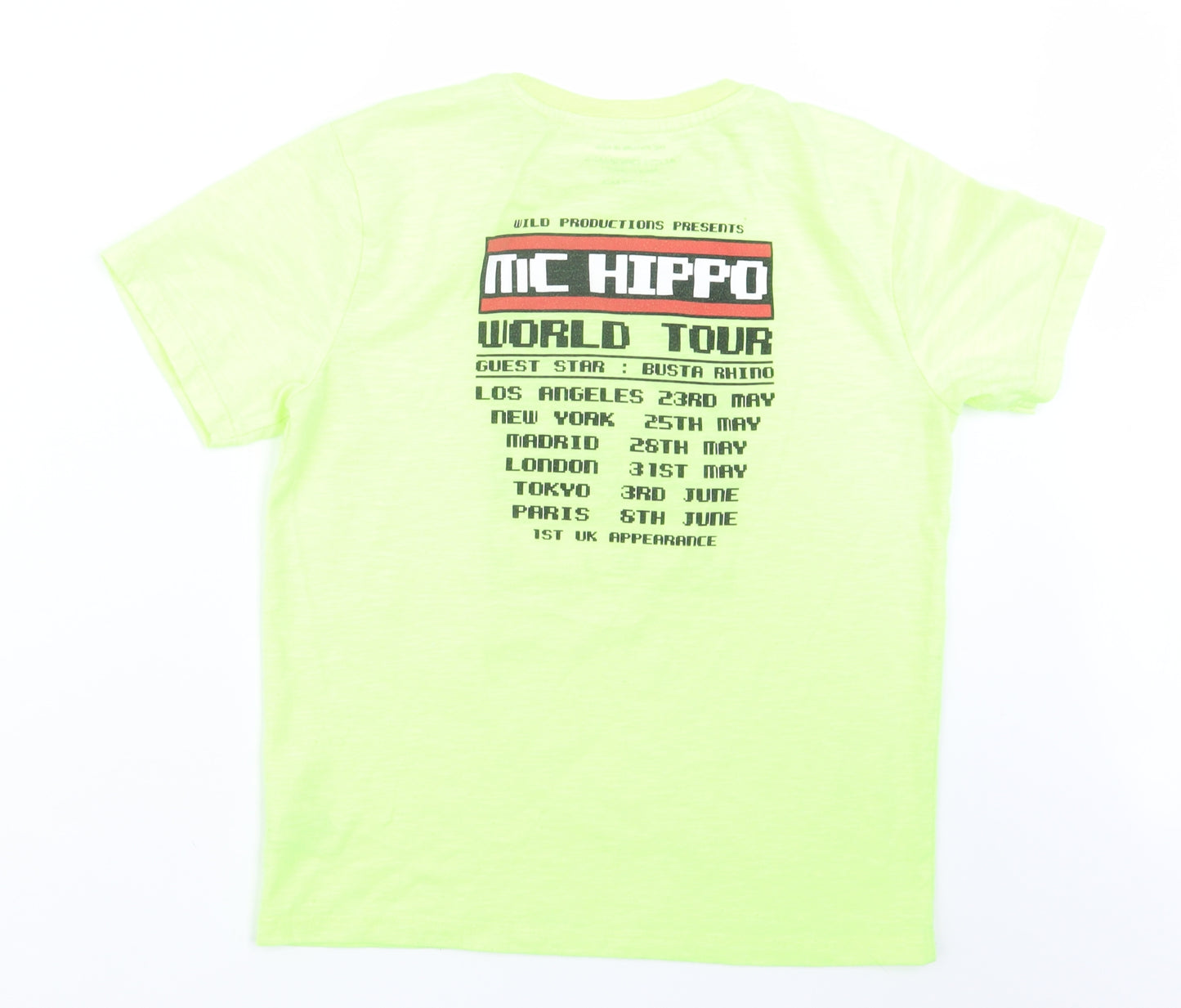 NEXT Boys Yellow   Basic T-Shirt Size 10 Years