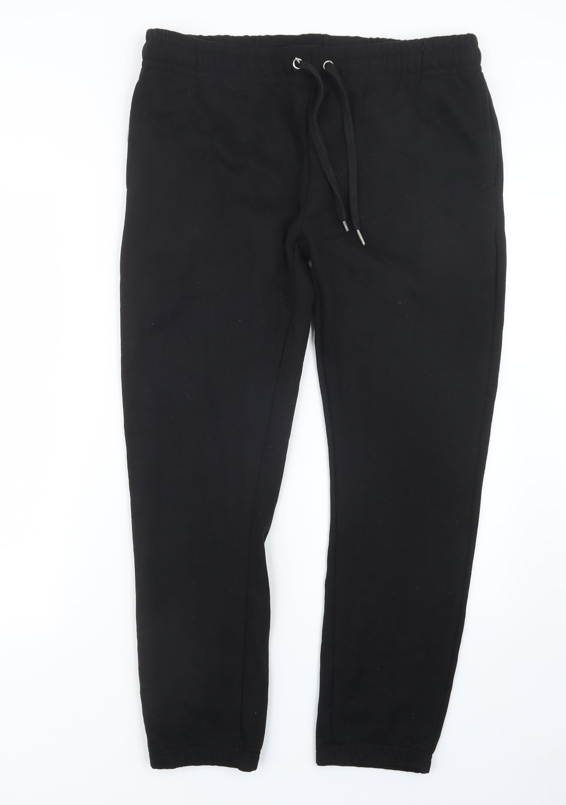 Pep&Co Womens Black   Jogger Trousers Size L L27.5 in