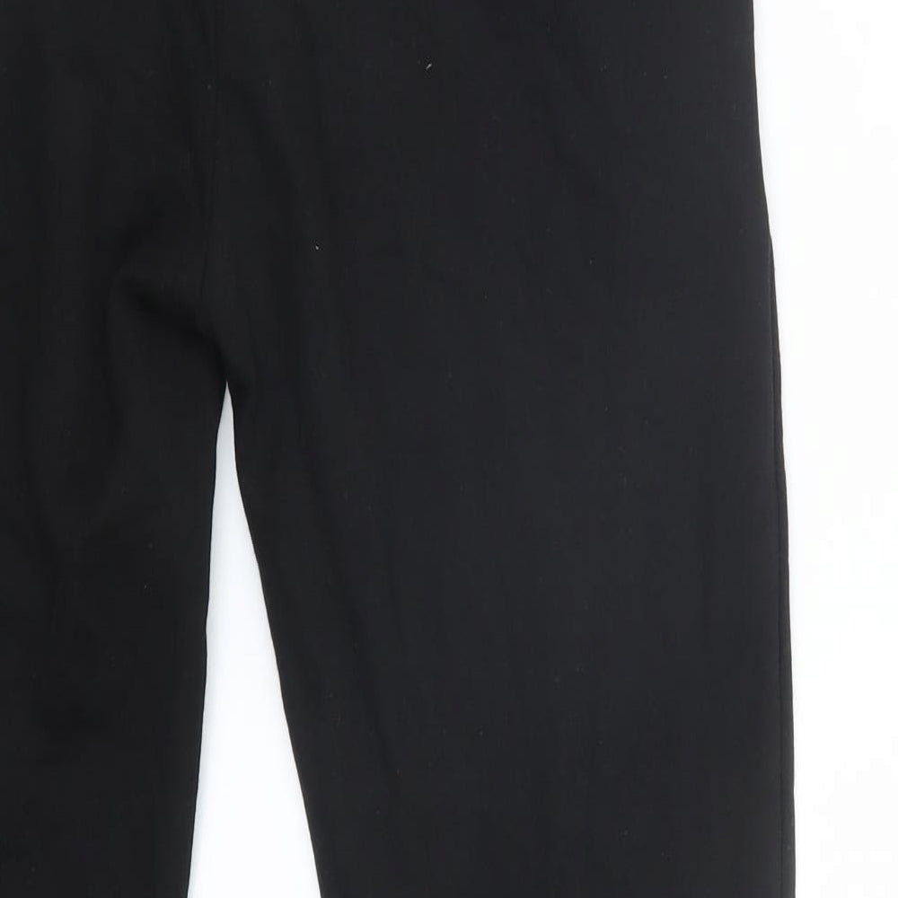 Pep&Co Womens Black   Jogger Trousers Size L L27.5 in
