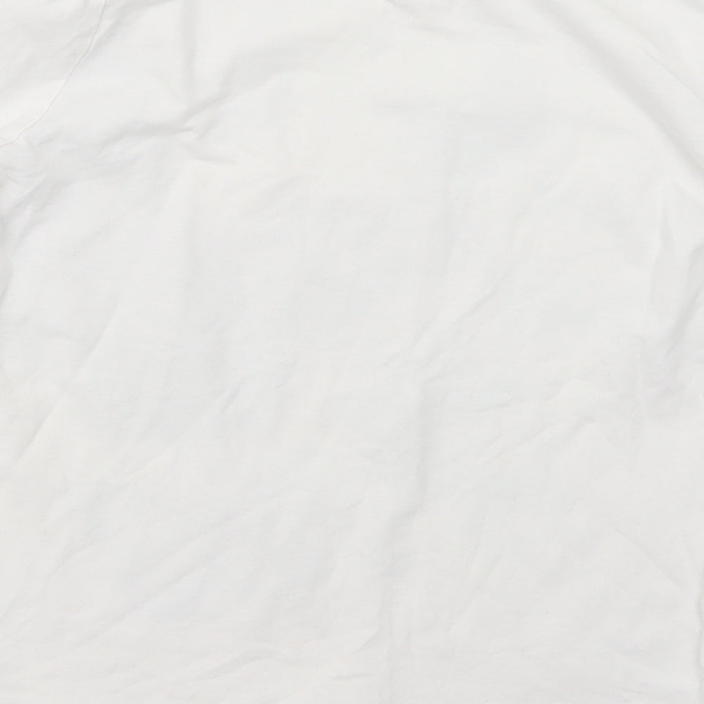 George Girls White Geometric  Top Pyjama Top Size 9-10 Years