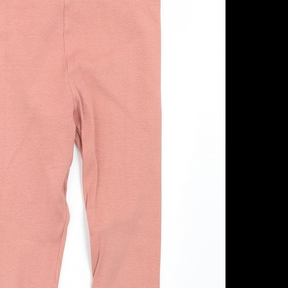 TU Girls Pink   Capri Trousers Size 6-7 Years