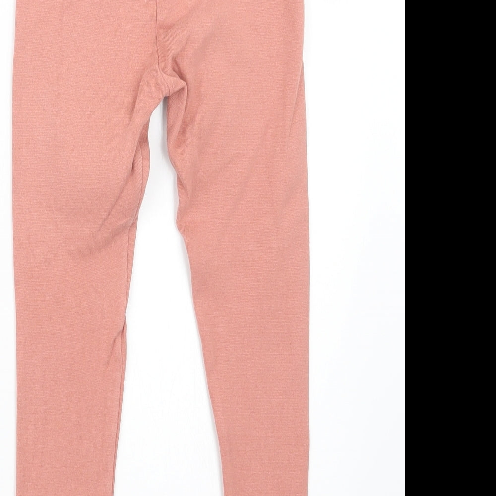 TU Girls Pink   Capri Trousers Size 6-7 Years