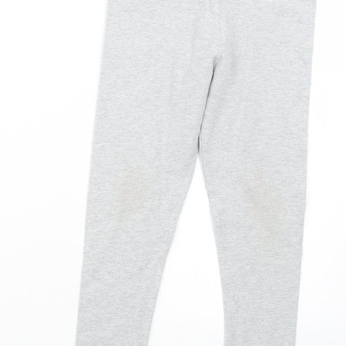 Marks and Spencer Girls Grey   Carrot Trousers Size 6-7 Years