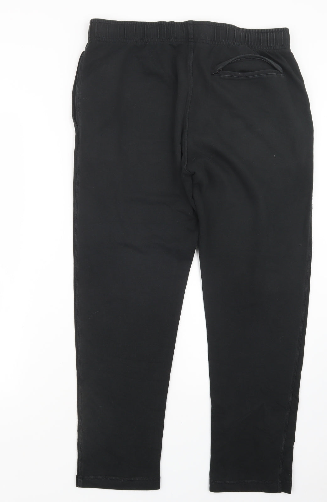Marks and Spencer Mens Black   Jogger Trousers Size 33 in L27 in
