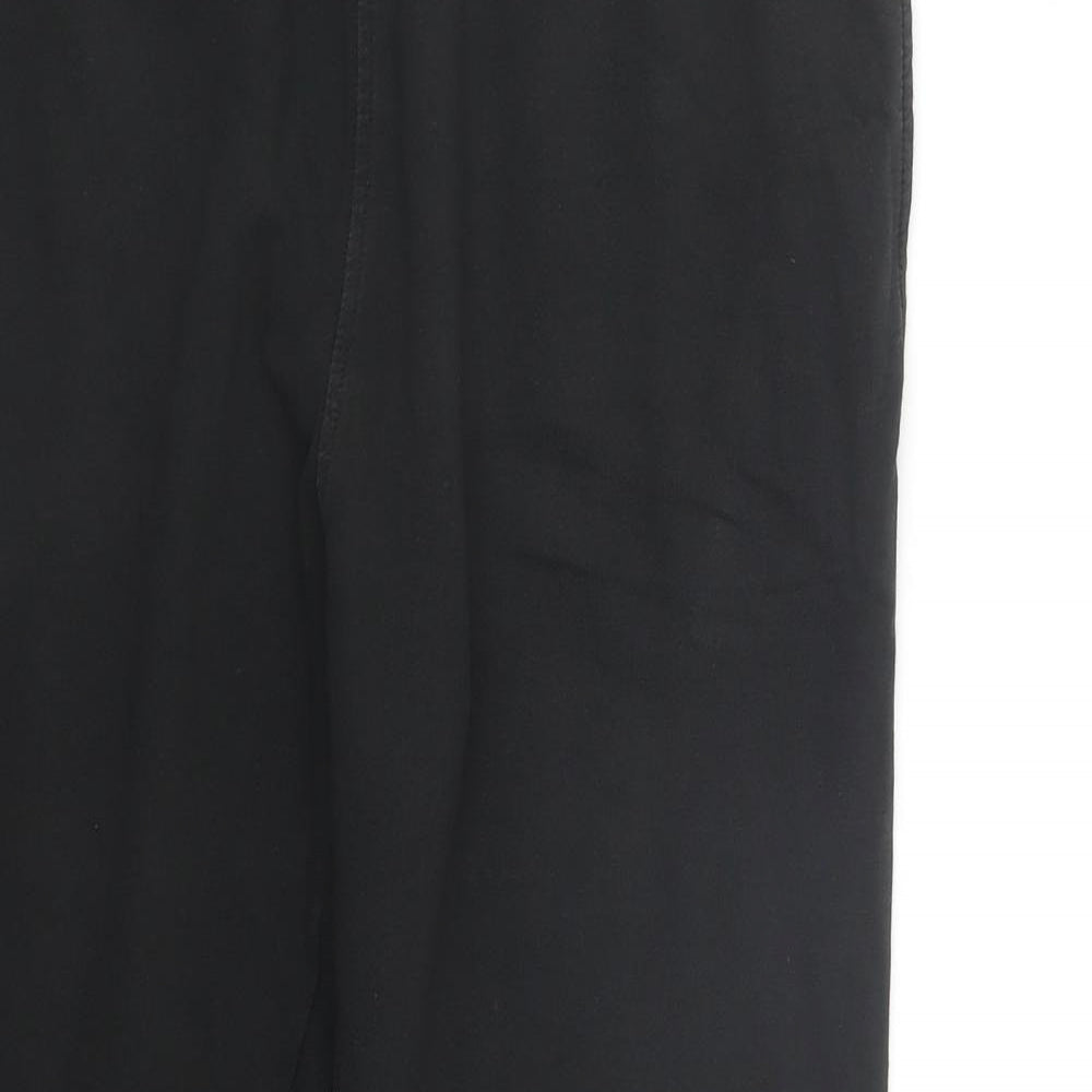 Marks and Spencer Mens Black   Jogger Trousers Size 33 in L27 in