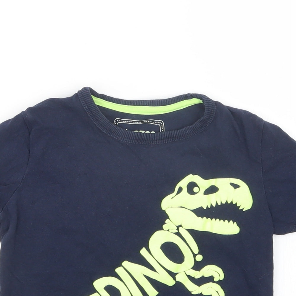 Blue Zoo Boys Blue   Basic T-Shirt Size 2-3 Years
