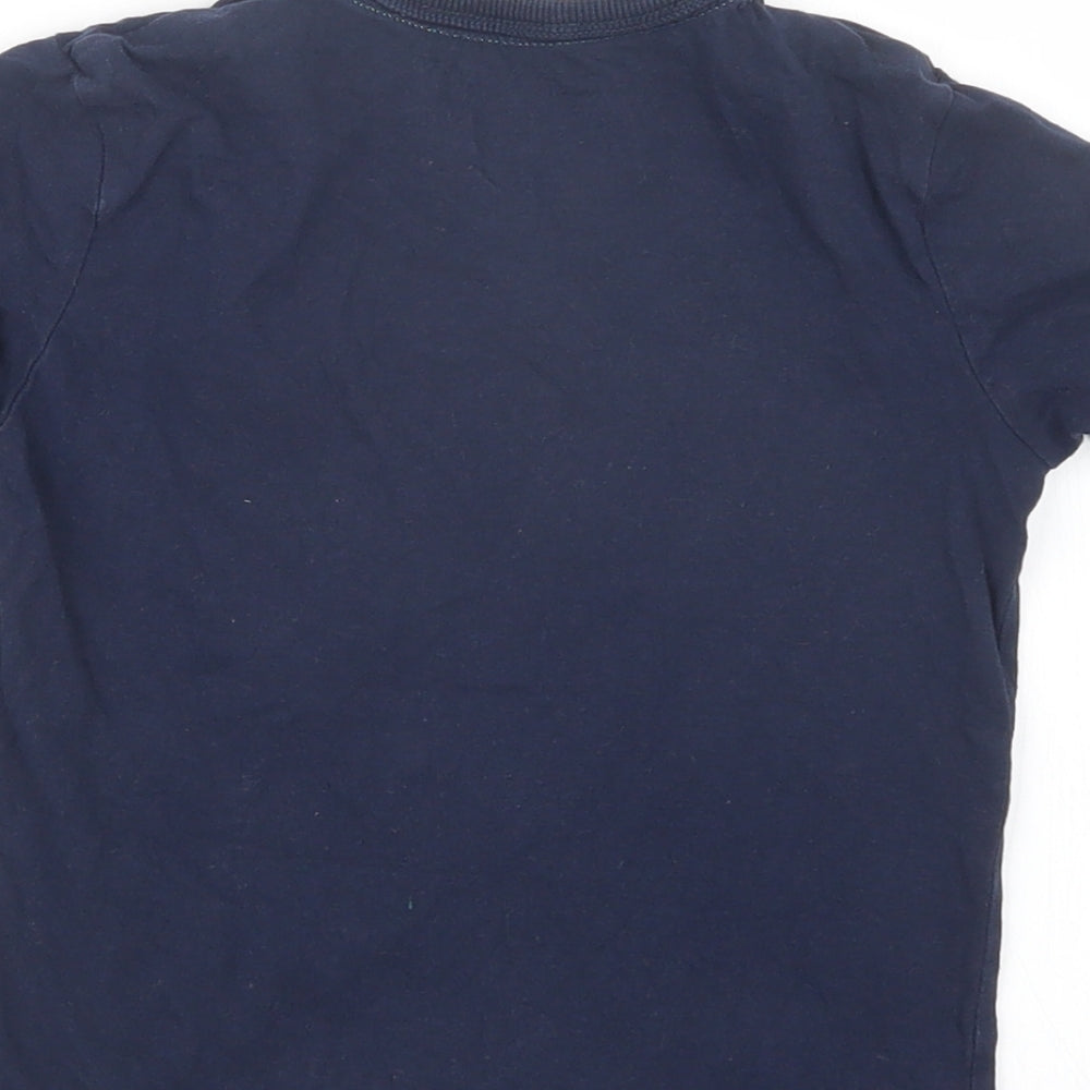Blue Zoo Boys Blue   Basic T-Shirt Size 2-3 Years