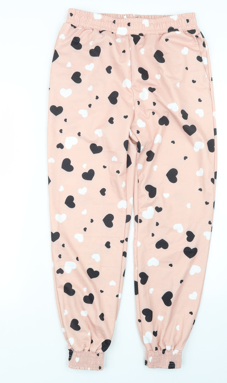 CBR Womens Pink Geometric  Jegging Trousers Size L L27 in