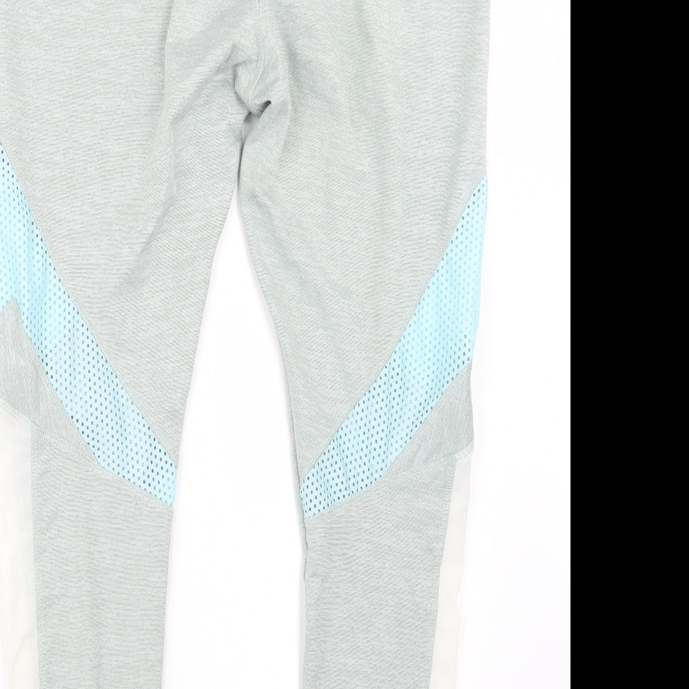 Workout Womens Green   Capri Leggings Size 14 L24.5 in