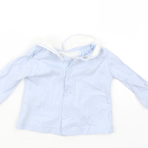 Matalan Girls Blue   Basic T-Shirt Size Newborn
