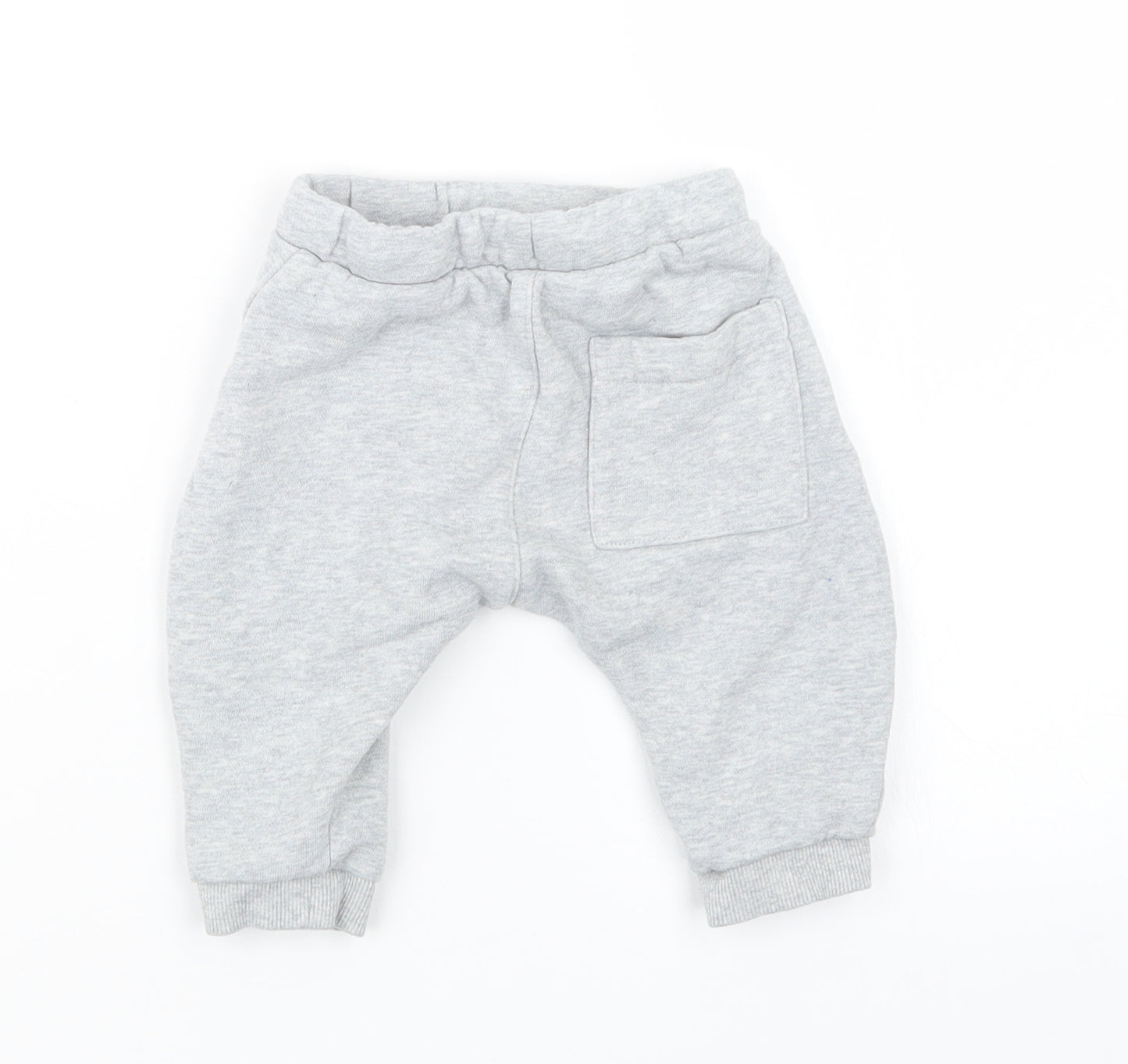 Marks and Spencer Boys Grey   Jogger Trousers Size 3-6 Months