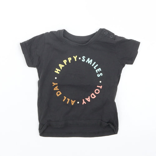 Primark Girls Grey   Basic T-Shirt Size 3-6 Months