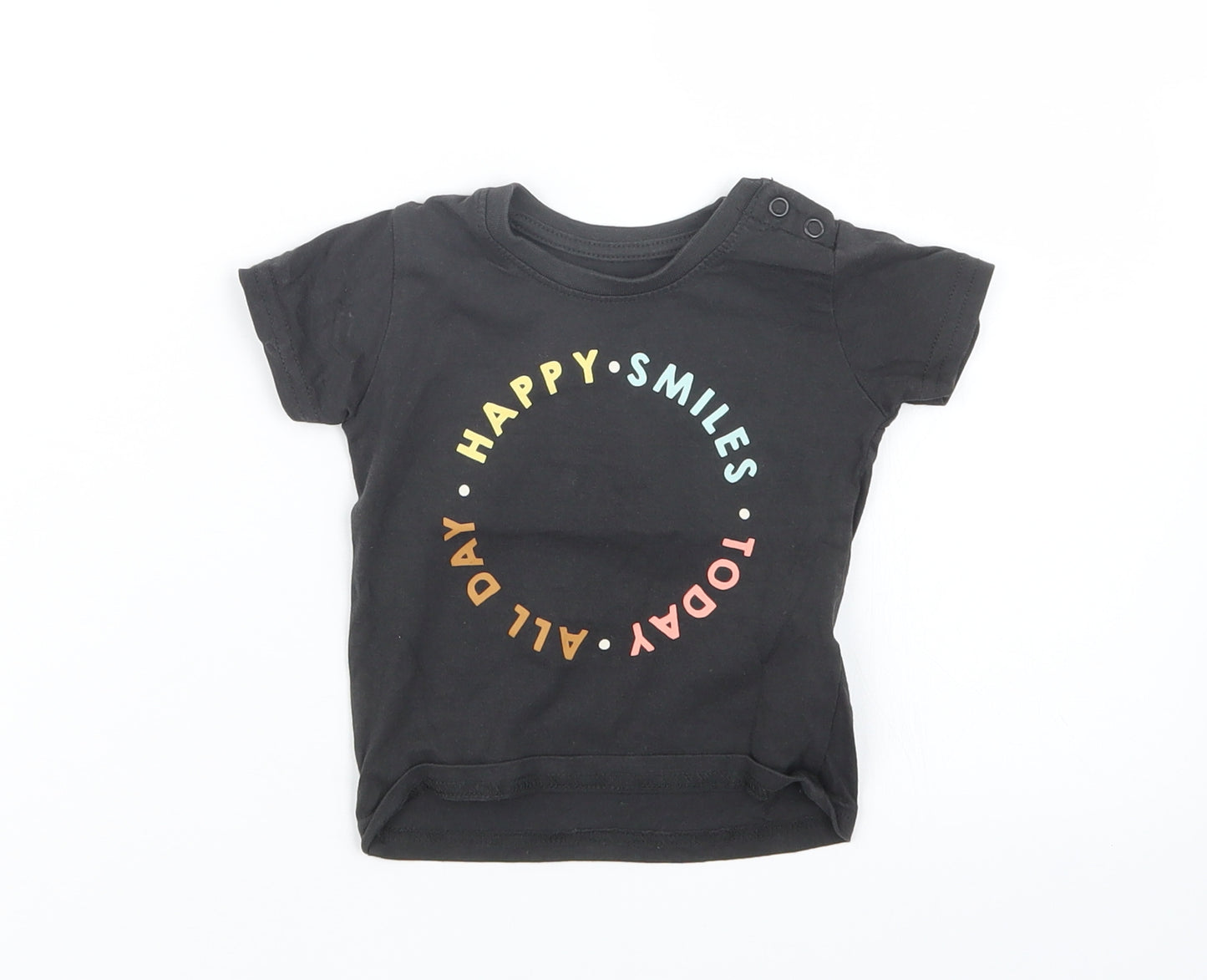 Primark Girls Grey   Basic T-Shirt Size 3-6 Months