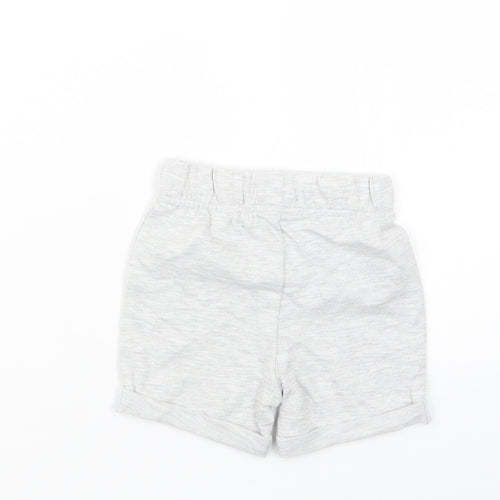 Primark Boys Grey   Cropped Trousers Size 3-6 Months  - Mickey Mouse