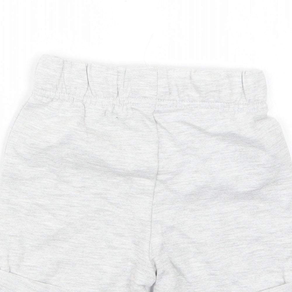 Primark Boys Grey   Cropped Trousers Size 3-6 Months  - Mickey Mouse