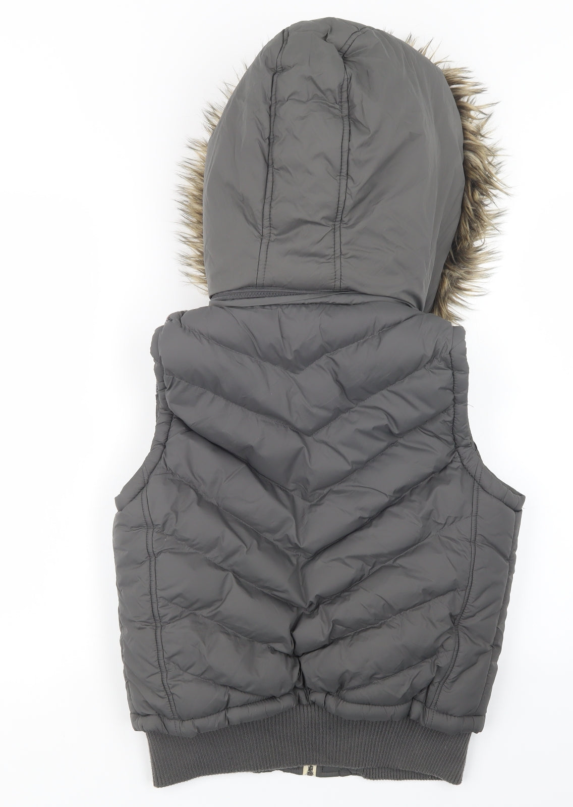 SoulCal&Co Womens Grey   Gilet Jacket Size M