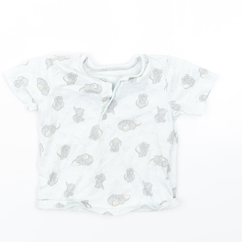 George Baby Grey Geometric  Basic T-Shirt Size 9-12 Months  - Dumbo