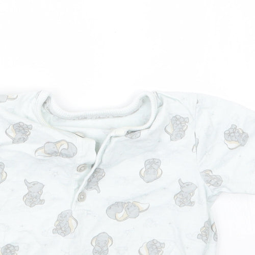 George Baby Grey Geometric  Basic T-Shirt Size 9-12 Months  - Dumbo