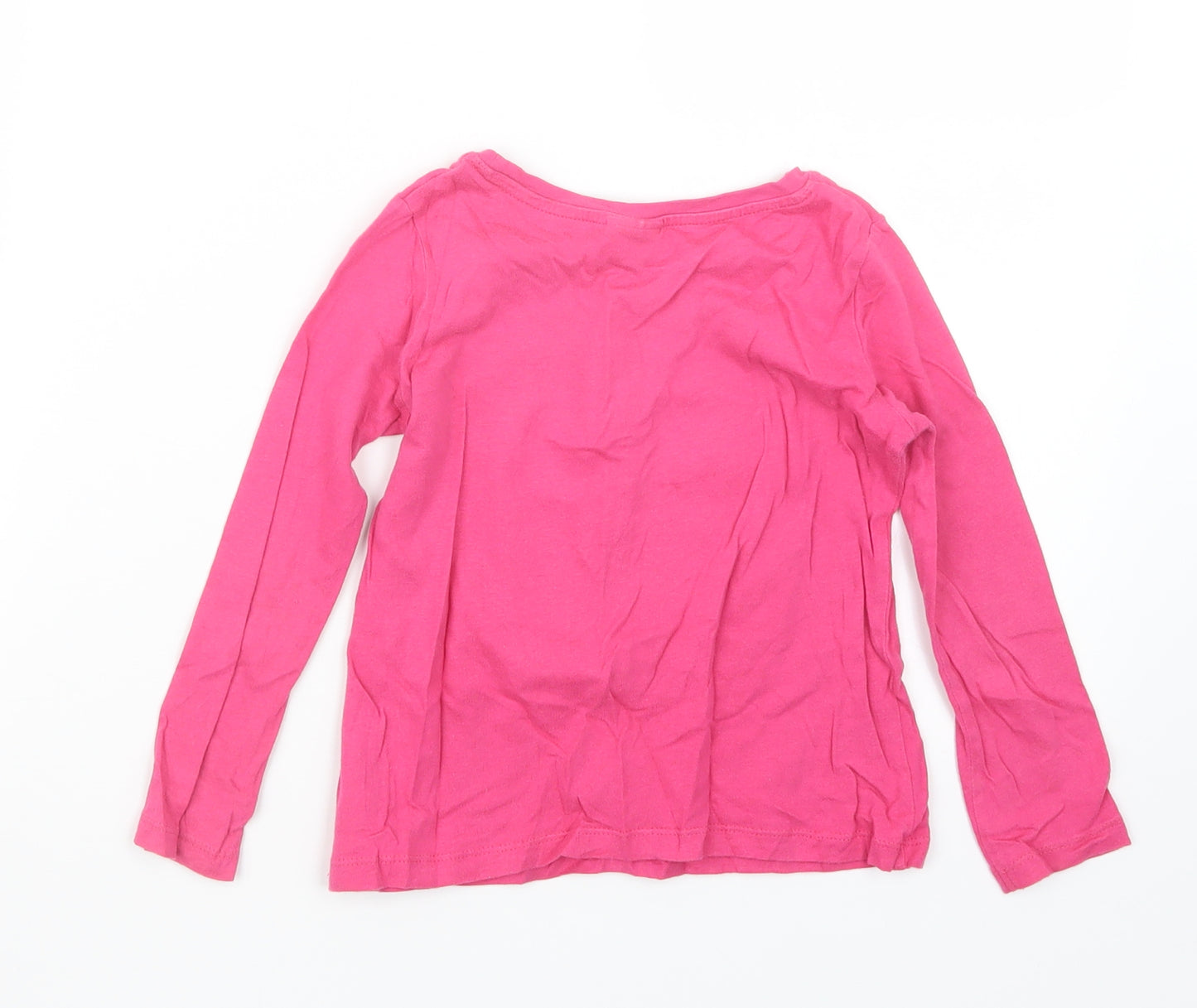 NEXT Girls Pink   Basic T-Shirt Size 4 Years