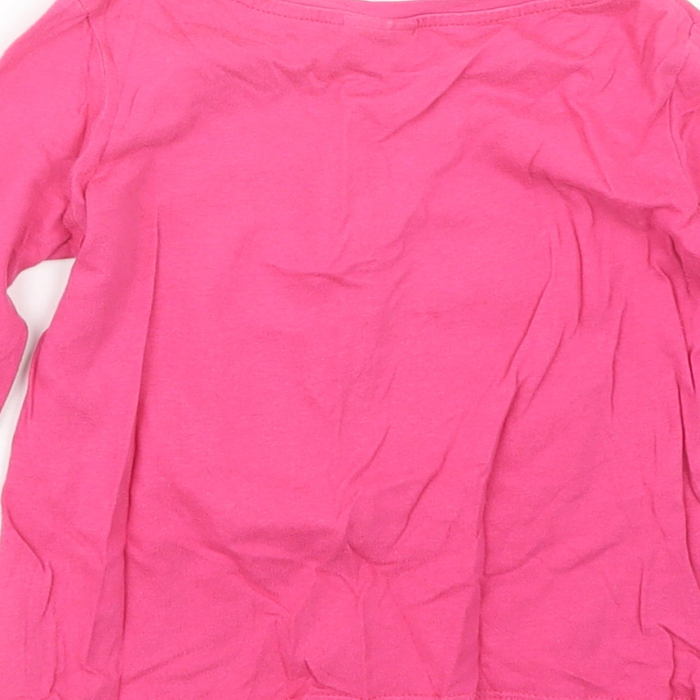 NEXT Girls Pink   Basic T-Shirt Size 4 Years