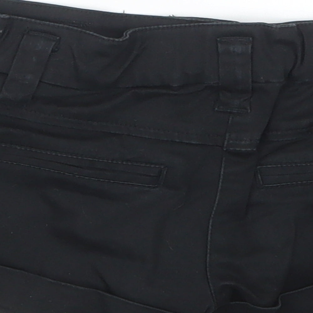 NEXT Girls Black   Boyfriend Shorts Size 3 Years