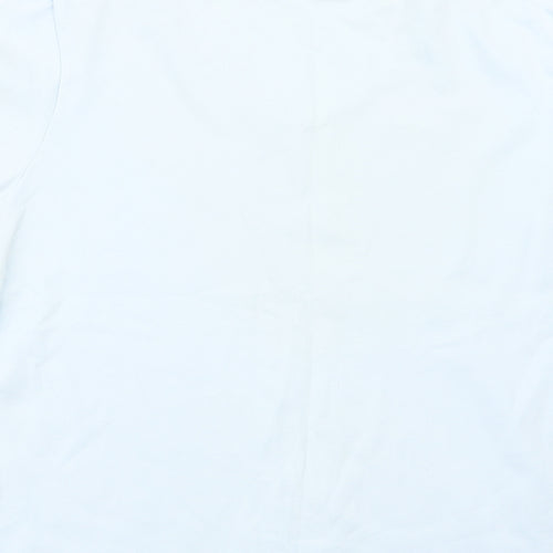 Olympus Womens Blue   Basic T-Shirt Size 12