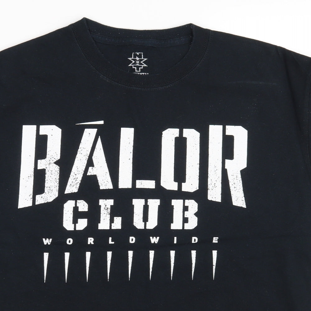 Authentic Mens Black    T-Shirt Size M  - Balor Club
