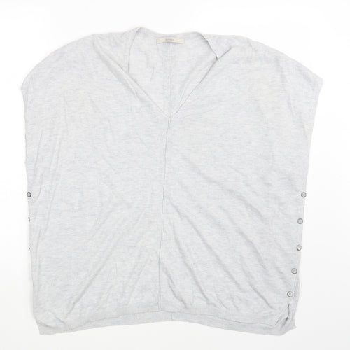 George Womens Grey   Basic T-Shirt Size S