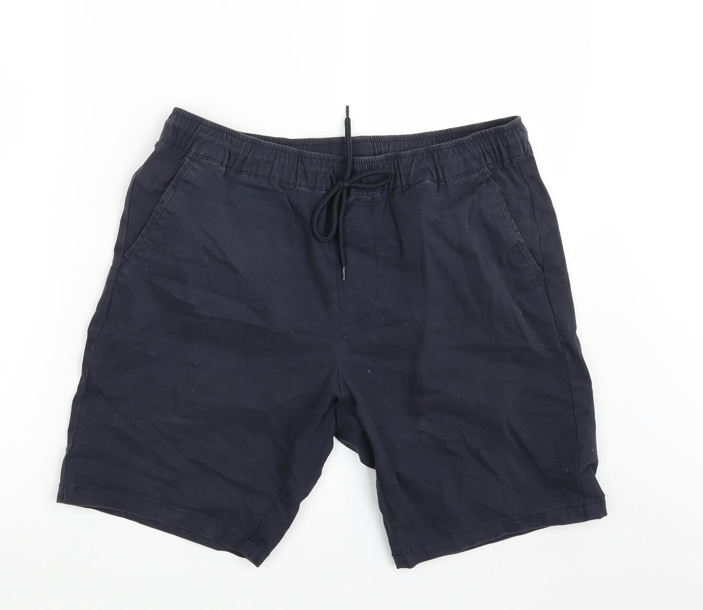 ASOS Mens Blue  Denim Sweat Shorts Size 34 in