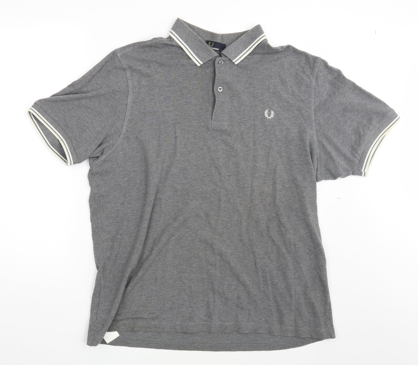 Fred Perry Mens Grey    Polo Size XL