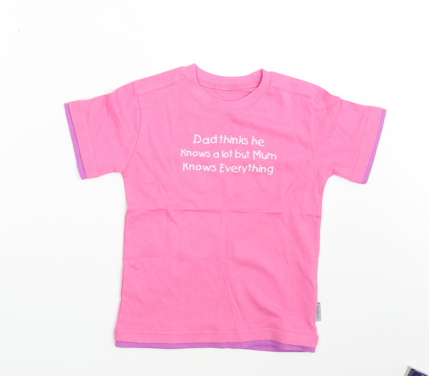 Edward Sinclair  Girls Pink   Basic T-Shirt One Size