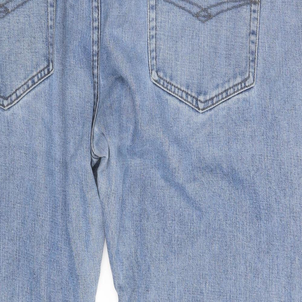 Forge Mens Blue  Denim Straight Jeans Size 48 in L30 in