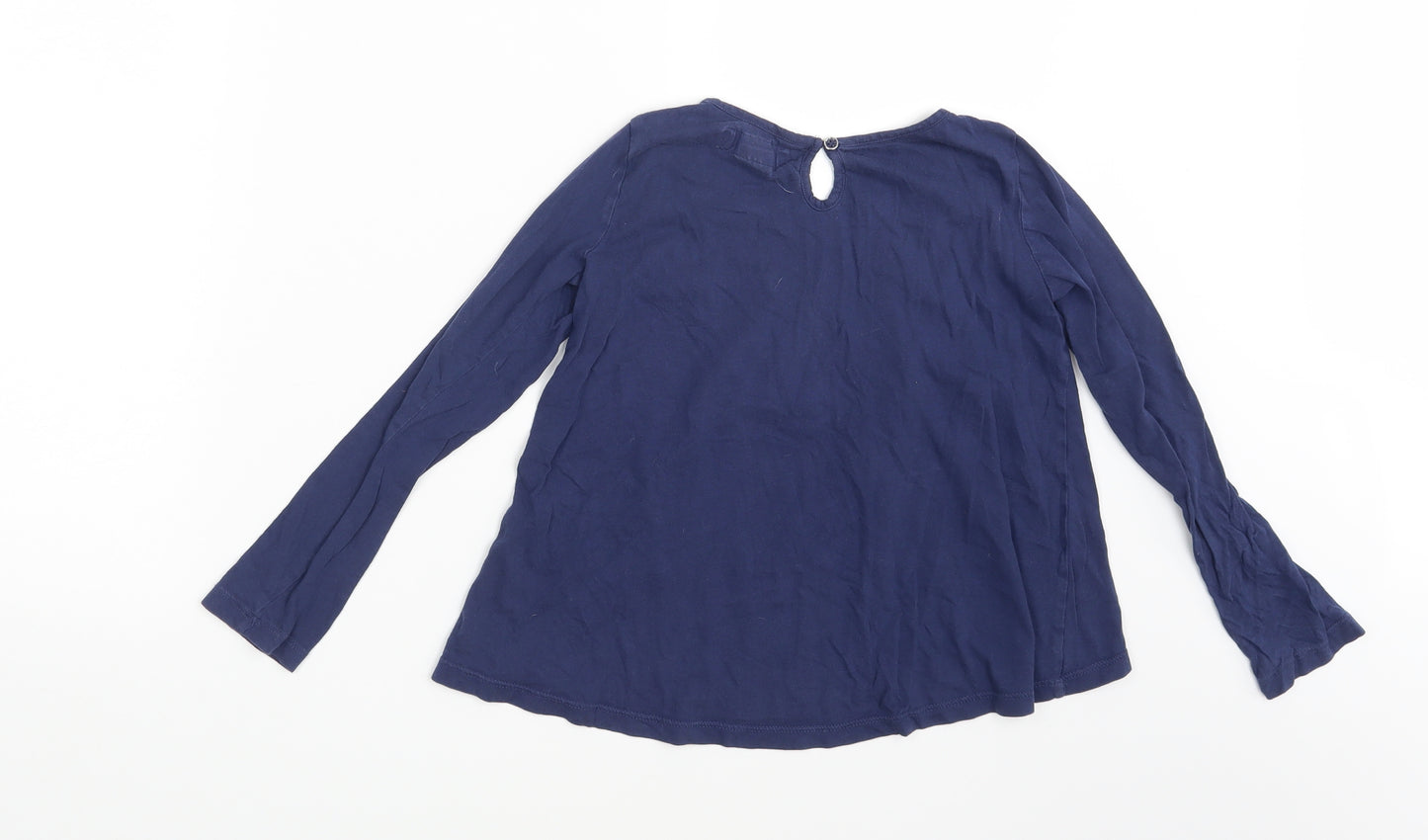 L.O.G.G  Girls Blue   Basic T-Shirt Size 6-7 Years