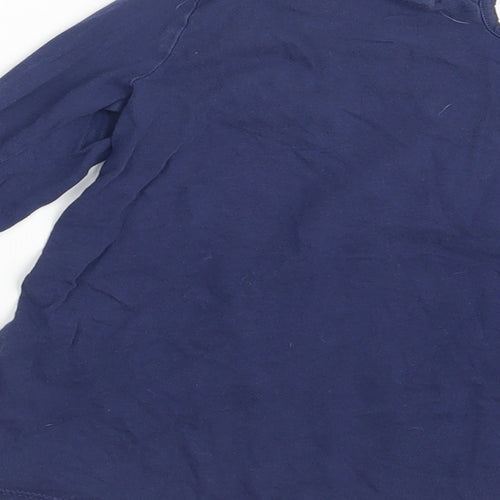 L.O.G.G  Girls Blue   Basic T-Shirt Size 6-7 Years