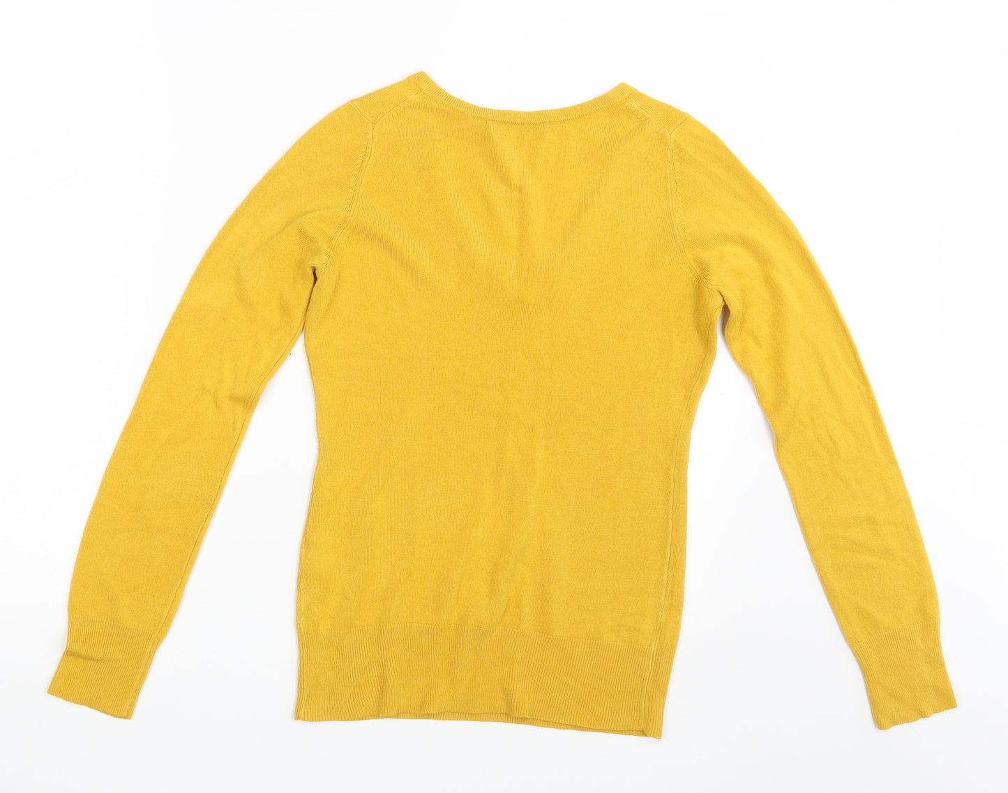 Dunnes Stores Womens Yellow   Pullover Jumper Size 8