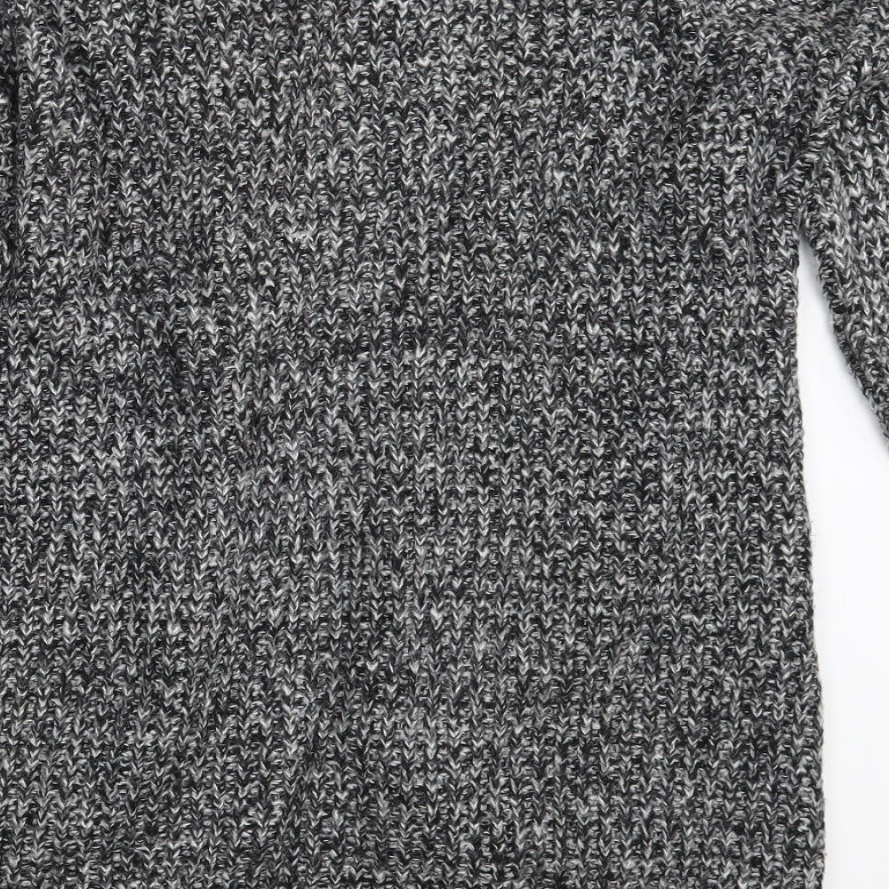 Boohoo Womens Black   Cardigan Jumper Size L