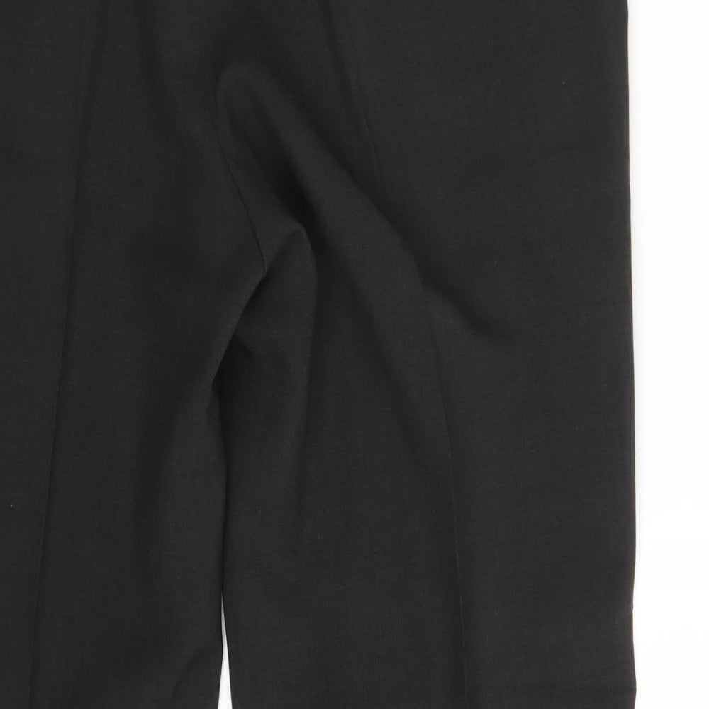 M&S Mens Black   Trousers  Size 36 in L29 in