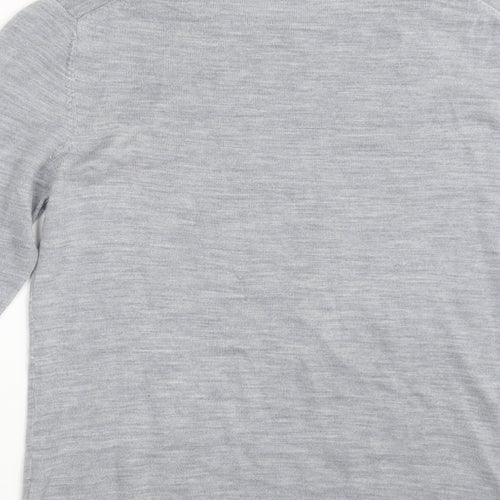 Cedar Wood State Mens Grey   Pullover Sweatshirt Size L