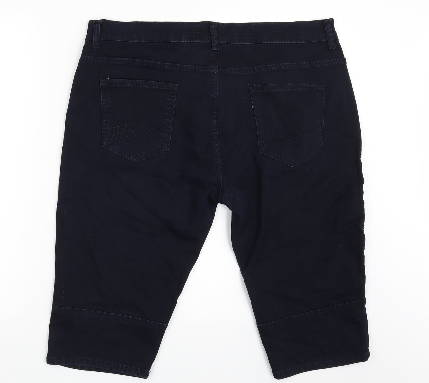 No Fear Mens Blue  Denim Chino Shorts Size 2XL