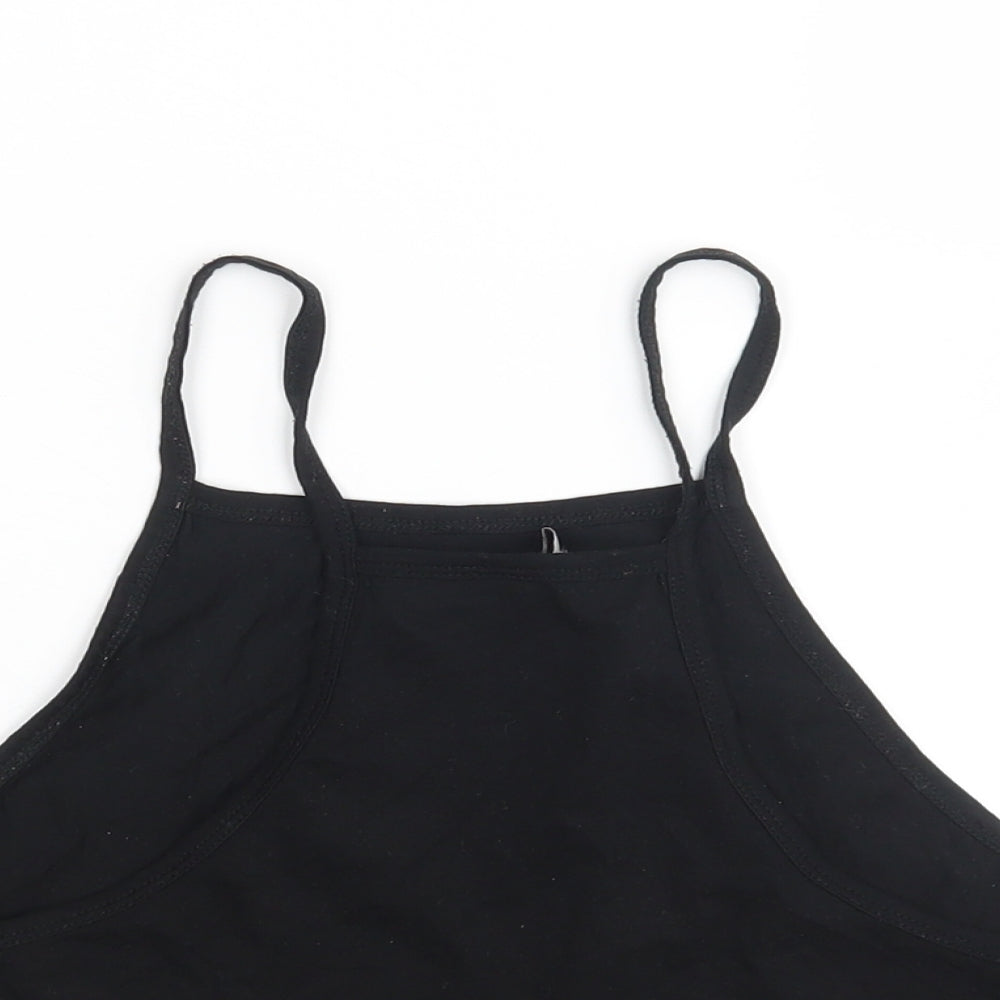 H&M Womens Black   Basic Tank Size M