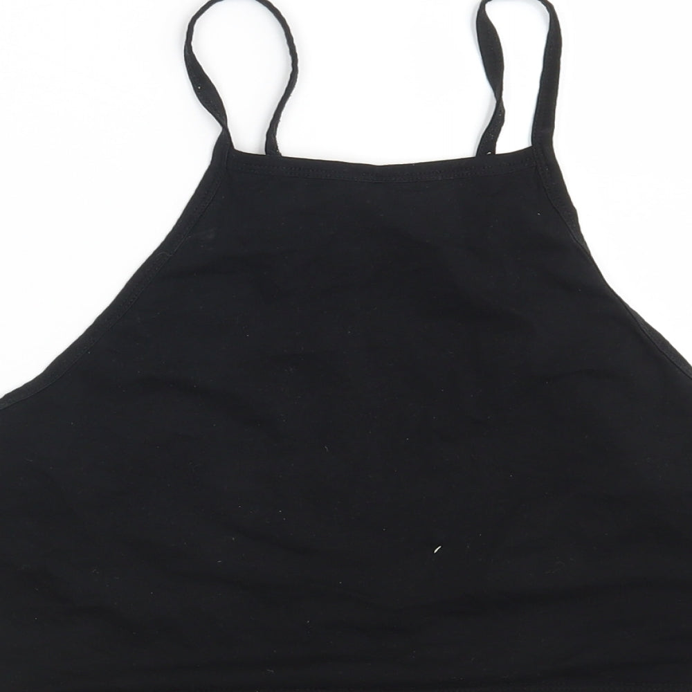 H&M Womens Black   Basic Tank Size M