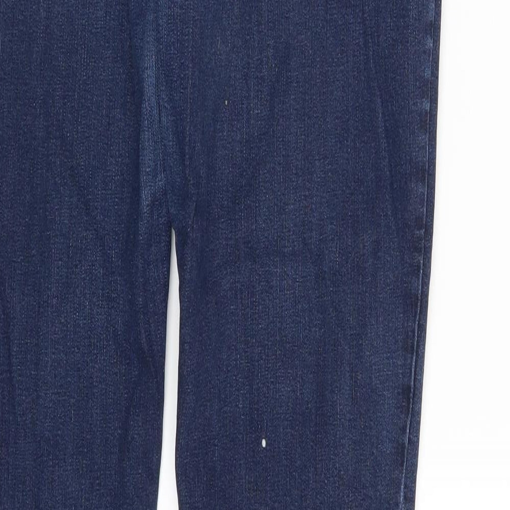 TU Womens Blue  Denim Skinny Jeans Size 16 L33 in